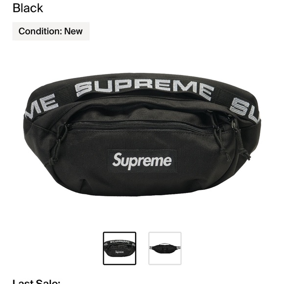 Supreme waist bag (ss18) perfect condition. Goes on stock x for 750 CAD new. - Picture 6 of 6